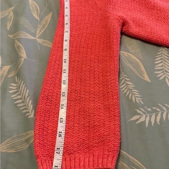 Christopher & Banks Vibrant Coral Cardigan Size S - Picture 9 of 10